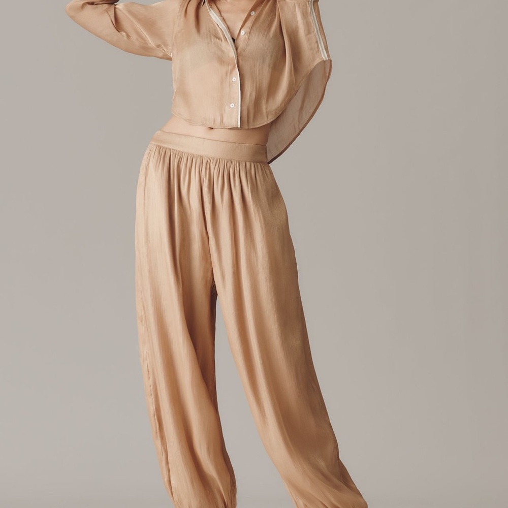 High-Waist Balloon Pants by Maeve from Anthropologie